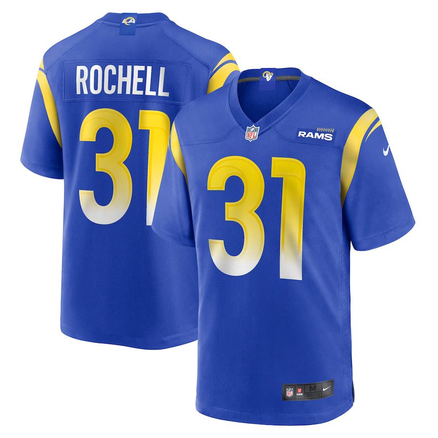 Men Los Angeles Rams #31 Robert Rochell Nike Royal Game Player NFL Jersey